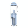 Portable Pet Water Bottle, Blue, Filter, 70x68x247mm