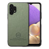 For Samsung Galaxy A32 5G Twill Fabric Leather Skin Back Phone Case(Green)