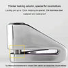 Electrical Vehicle Triangle Disc Brake Lock Universal Alloy Steel Anti-Theft Lock Scooter Padlock(Black)