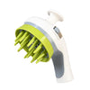 Pet Shower Brush with Non-Slip Handle (White)