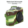 For FUJIFILM X-T30 II Soft Silicone Protective Case(Camouflage)