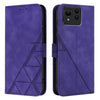 For Asus Zenfone 11 Ultra Crossbody 3D Embossed Flip Leather Phone Case(Purple)