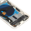 iPhone 12 Back Cover Assembly White - With Side Keys & Wireless Charging