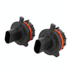 1 Pair H7 Xenon HID Headlight Bulb Base Retainer Holder Adapter for BMW