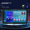 A3196 10 Inch Car Android Large Screen Navigation Central Control Screen 2+64G Player with CarPlay, Style:Standard+4Lights Camera