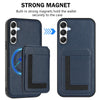 For Samsung Galaxy A14 4G / 5G CX01 Detachable Magsafe Magnetic Card Bag Phone Case(Dark Blue)