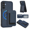 For Samsung Galaxy A13 5G / A04s CX01 Detachable Magsafe Magnetic Card Bag Phone Case(Dark Blue)