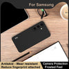 For Samsung Galaxy S25 5G imak UC-3 Series Shockproof Frosted TPU Phone Case(Black)