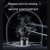 Car Ashtray With LED Ambient Light(Silver)