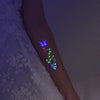 10 PCS Waterproof Color Luminous Tattoo Sticker Face Sticker(EX-022)