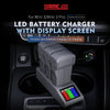 For DJI Mini 4 Pro / Mini 3/ Mini 3 Pro STARTRC 3 in 1 Charging Butler Battery Charger with Screen(Grey)