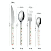 Christmas Cartoon Cutlery Cute Clip Handle Tableware, Style: Fork