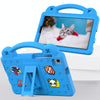 For Samsung Galaxy Tab A7 Lite 8.7 2021 T220/T225 Handle Kickstand Children EVA Shockproof Tablet Case(Sky Blue)