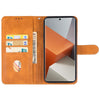 For Xiaomi Redmi Note 13 Pro+ Leather Phone Case(Brown)
