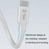 ROMOSS CB251N 66W 8 Pin + USB-C/Type-C + Micro USB 3 In 1 Charging Data Cable (1.2m)