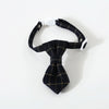 Black Adjustable Cat & Dog Bow Tie Collar - Small (17-32cm)