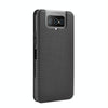 For Asus Zenfone 7 ZS670KS / ZenFone 7 Pro ZS671KS Carbon Fiber Texture Horizontal Flip TPU + PC + PU Leather Case with Card Slot(Black)