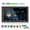 A2222KT 7 Inch Android Navigation WiFi Version 1+32G GPS Bluetooth 2.5D Screen Car Central Control MP5 Player, Style: Standard+8Lights Camera