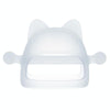 Baby Anti-eating Hand Cover Boiled Silicone Soothing Teeth Stick(Transparent)