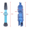 A5596 2 PCS 40mm Blue French Tubeless Valve Stem with Repair Kit for Road Bike
