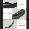 For Tesla Model3/Y 30cm Carbon Fiber Pattern Steering Wheel Handlebar Cover(Black)