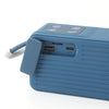 T&G TG685 Mini Portable Outdoor Wireless Bluetooth Speaker with LED Atmosphere Light(Black)