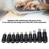 5.5x2.1mm Female to Multiple Male Interfaces 10 in 1 Power Adapters Set for IBM / HP / Sony / Toshiba / Lenovo / ASUS / Samsung / DELL Laptop Notebook