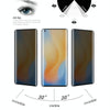 For vivo X50 Pro 0.3mm 9H Surface Hardness 3D Curved Surface Privacy Glass Film