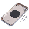 iPhone XS Max Rear Glass Housing Replacement, Blue (iP13 Pro Max Style)