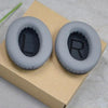 1 Pair Soft Earmuff Headphone Jacket with LR Cotton for BOSE QC2 / QC15 / AE2 / QC25 / QC35(Black Grey)