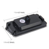 2 PCS LED License Plate Light with 18  SMD-3528 Lamps for Seat,2W 120LM,6000K, DC12V(White Light)