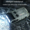 V20 Portable Keychain Light Rechargeable Bright Mini Flashlight(White Red Light)