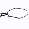 1Pair SF-062 Motorcycle Modified Rearview Mirror Reflective Mirror(Black)