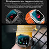 LEMFO K61 Pro 1.96 inch BT5.0 Sport Smart Watch, Support Bluetooth Call / Sleep / Blood Oxygen / Heart Rate / Blood Pressure Health Monitor(Black)