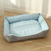 Cooling Ice Silk Pet Bed - Small (Blue)