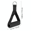 2 PCS Yoga Fitness Pull Belt Handle Gymnastics Hammock Handle(Black)