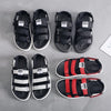 Summer Slippers Dual-purpose Beach Shoes Men Sandals, Size: 42(Black)