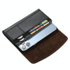 5.2-6.5 inch Multifunctional Waist Bag Mobile Phone Leather Case(Black)