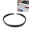 Car Modified Plastic Rear Wing Side Spoiler Lip, Black