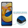 25 PCS Full Cover Anti-peeping Tempered Glass Film For Xiaomi Poco M4 Pro 5G