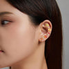 Oil Drop Gold Plated 925 Silver Earrings, Style: SCE1246 Pumpkin