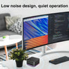 T9 Plus N100 DDR5 8G+512G EU Plug 12th Alder Lake Dual Gigabit LAN+3 HDMI 4K HD Pocket Mini PC