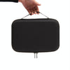 For DJI Mini 2 SE Shockproof Carrying Hard Case Storage Bag, Size: 21.5 x 29.5 x 10cm (Black Red)