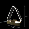 USB Simple Study Desk Lamp LED Acrylic Night Light