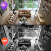 WiFi Lightbulb Camera 1080P HD Security Cam, Motion Detection, 2-Way Audio