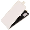 For Alcatel 3X 2020 R64 Texture Single Vertical Flip Leather Protective Case with Card Slots & Photo Frame(White)