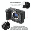For Sony ILME-FX30 / FX3 PULUZ Metal Camera Cage Stabilizer Rig with NOTA Slider(Black)
