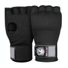 LASTSTAND Half Finger Gel Boxing Gloves Sanda Wrist Guard Bandage, Size: Free Size(Black)