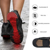 2 Pairs Thickened Rubber Sole Heel Wear-Resistant Non-Slip Patch, Size: 37-38cm(Red)