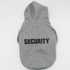Fleece Hooded Dog Sweater, Light Blue, Medium - Cosy & Warm